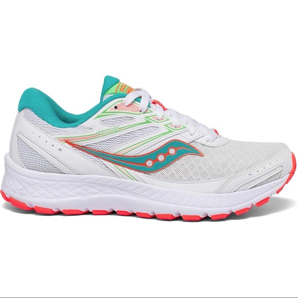 Saucony Shoes - NWOT Saucony Cohesion 13 Women’s White Blue Running Shoes Women’s Size 7